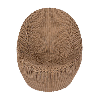 Butler Specialty Company - Delmar Indoor/Outdoor Rattan Nest Chair, Natural - 5723447