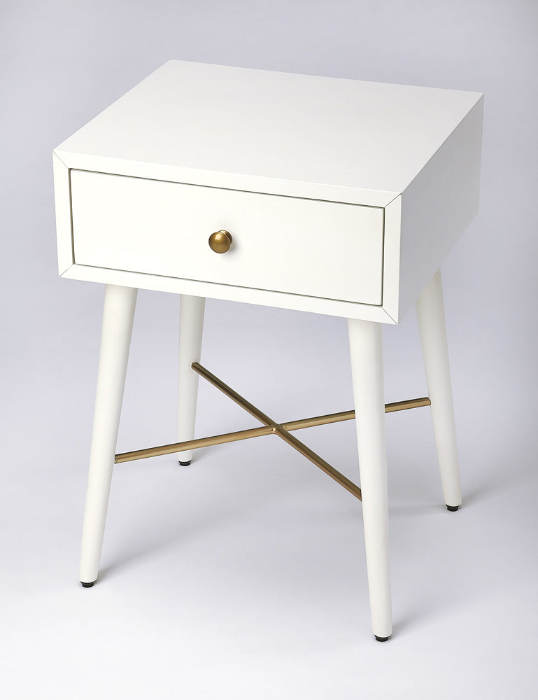Butler Specialty Company - Delridge Nightstand, White - 3791288_CLOSEOUT