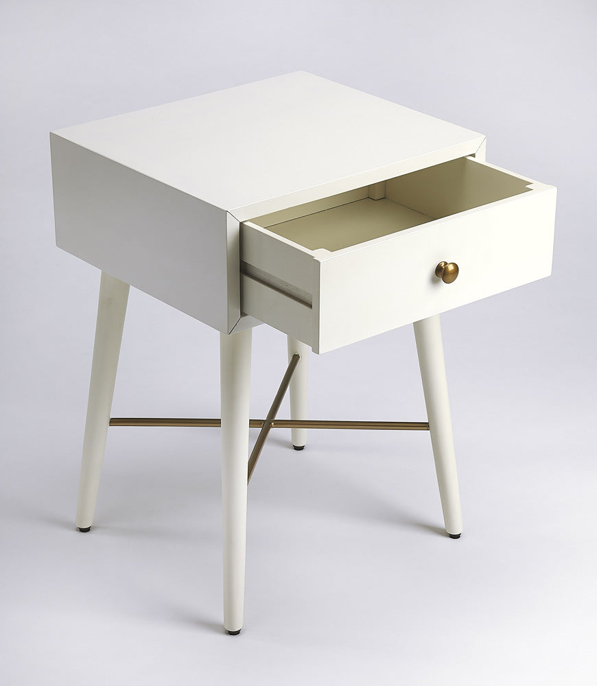 Butler Specialty Company - Delridge Nightstand, White - 3791288_CLOSEOUT