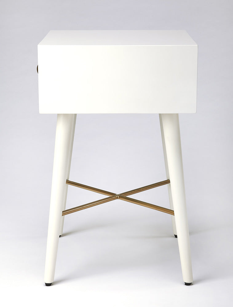 Butler Specialty Company - Delridge Nightstand, White - 3791288_CLOSEOUT