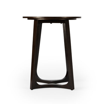Butler Specialty Company - Devin 19.5 in. W Round Wood Side Table, Dark Brown - 2040140