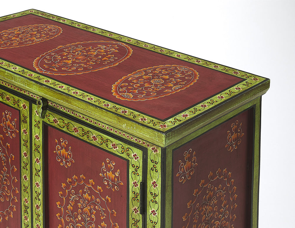 Butler Specialty Company - Artifacts - Disha Hand Painted Chest, Multi-Color - 5367290_CLOSEOUT