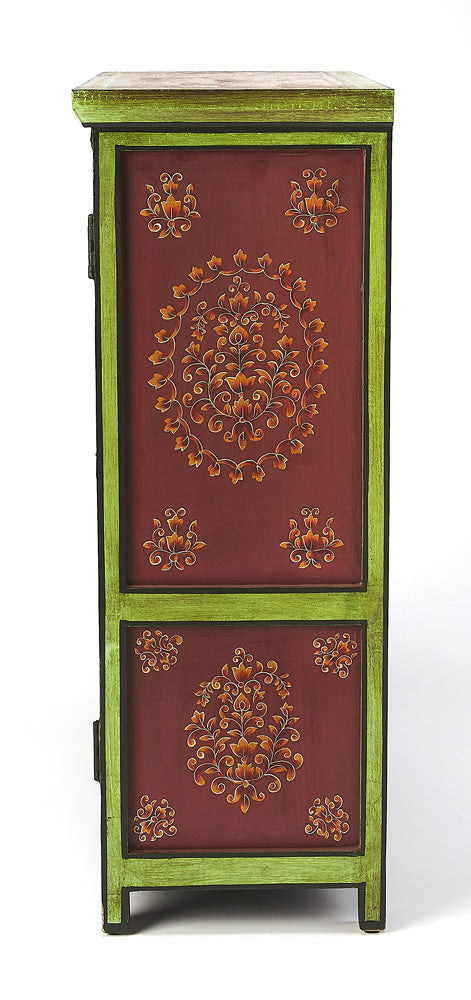 Butler Specialty Company - Artifacts - Disha Hand Painted Chest, Multi-Color - 5367290_CLOSEOUT
