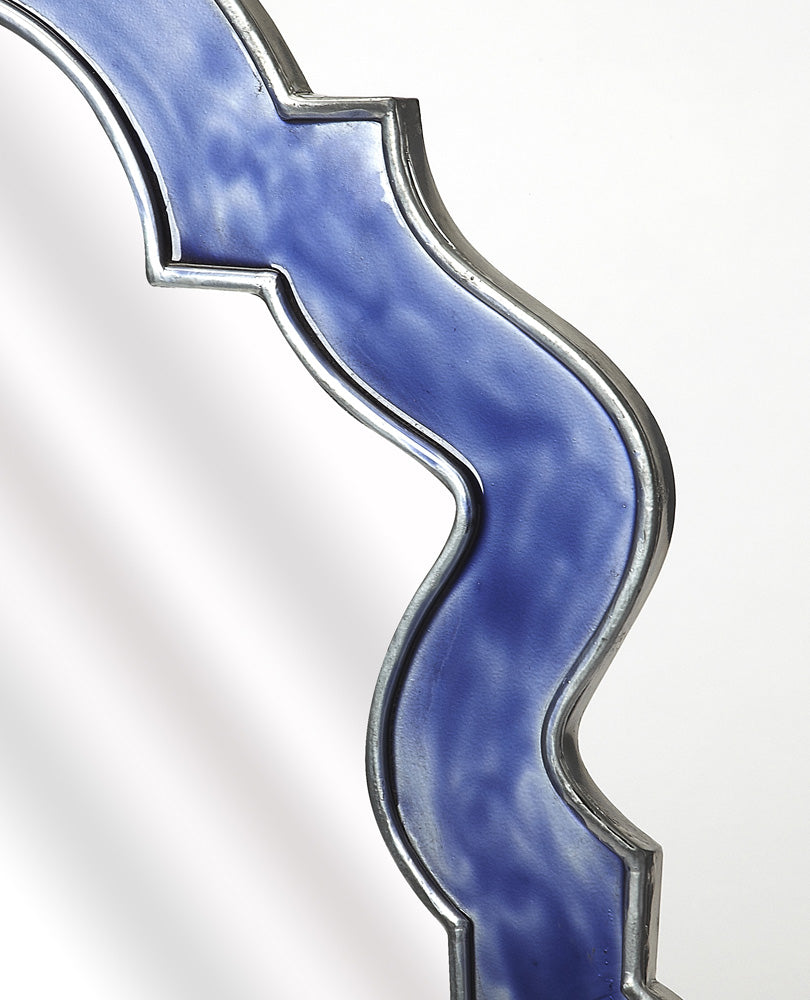 Butler Specialty Company - Donia Wall Mirror, Blue - 4481291