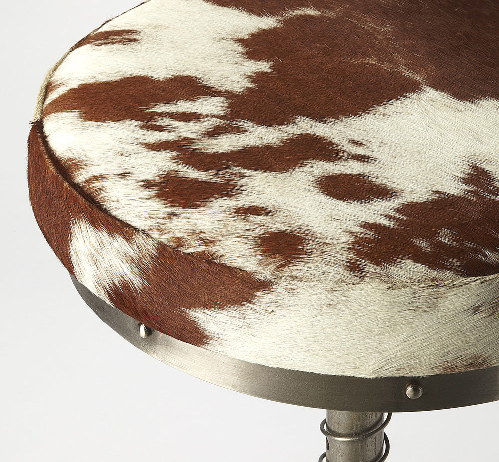 Butler Specialty Company - Donovan Hair-On-Hide 22" Bar Stool, Multi-Color - 5240373