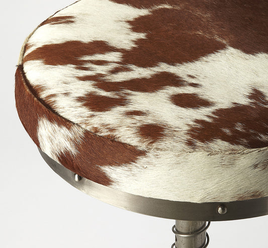 Butler Specialty Company - Donovan Hair-On-Hide 22" Bar Stool, Multi-Color - 5240373