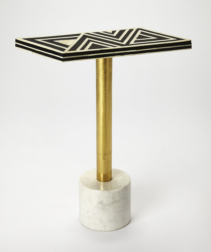 Butler Specialty Company - Draper Bone Inlay Side Table, Multi-Color - 5235318