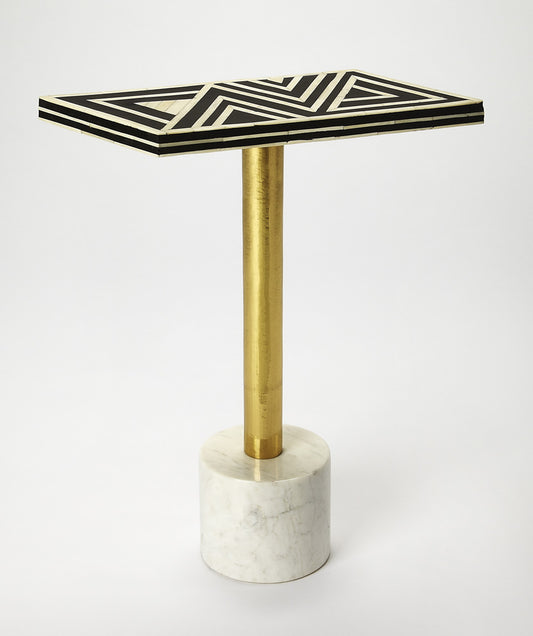 Butler Specialty Company - Draper Bone Inlay Side Table, Multi-Color - 5235318