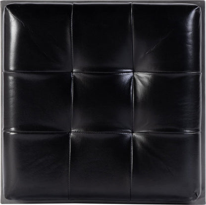 Butler Specialty Company Dudley 31 in. Seat Height Leather and Iron Bar Stool  - Black,Silver - 5886034 view 4