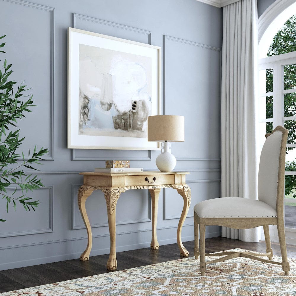 Butler Specialty Company - Dupree 35 in. W Rectangular Wood 1 Drawer Writing Desk, Beige - 6042424 view 6