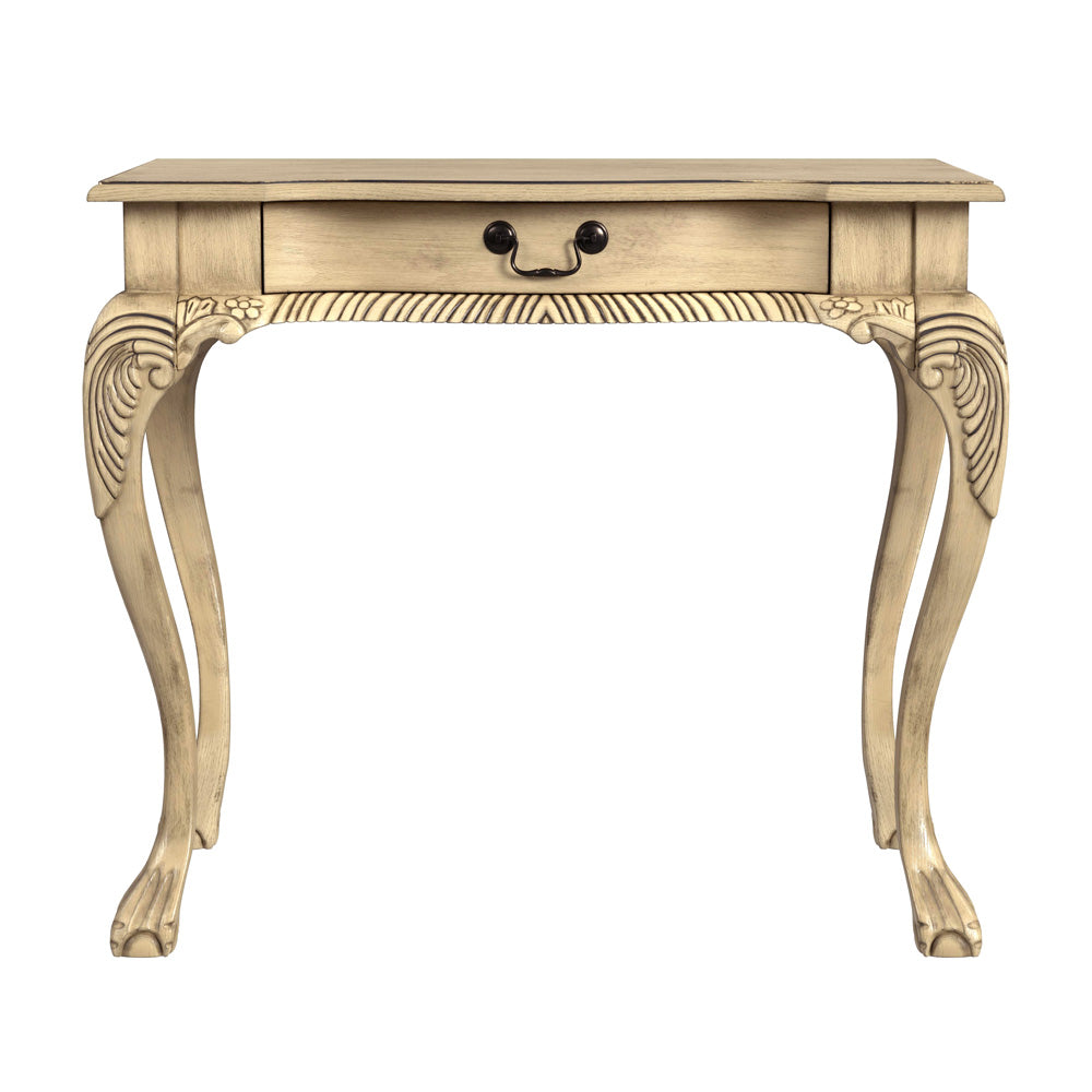 Butler Specialty Company - Dupree 35 in. W Rectangular Wood 1 Drawer Writing Desk, Beige - 6042424