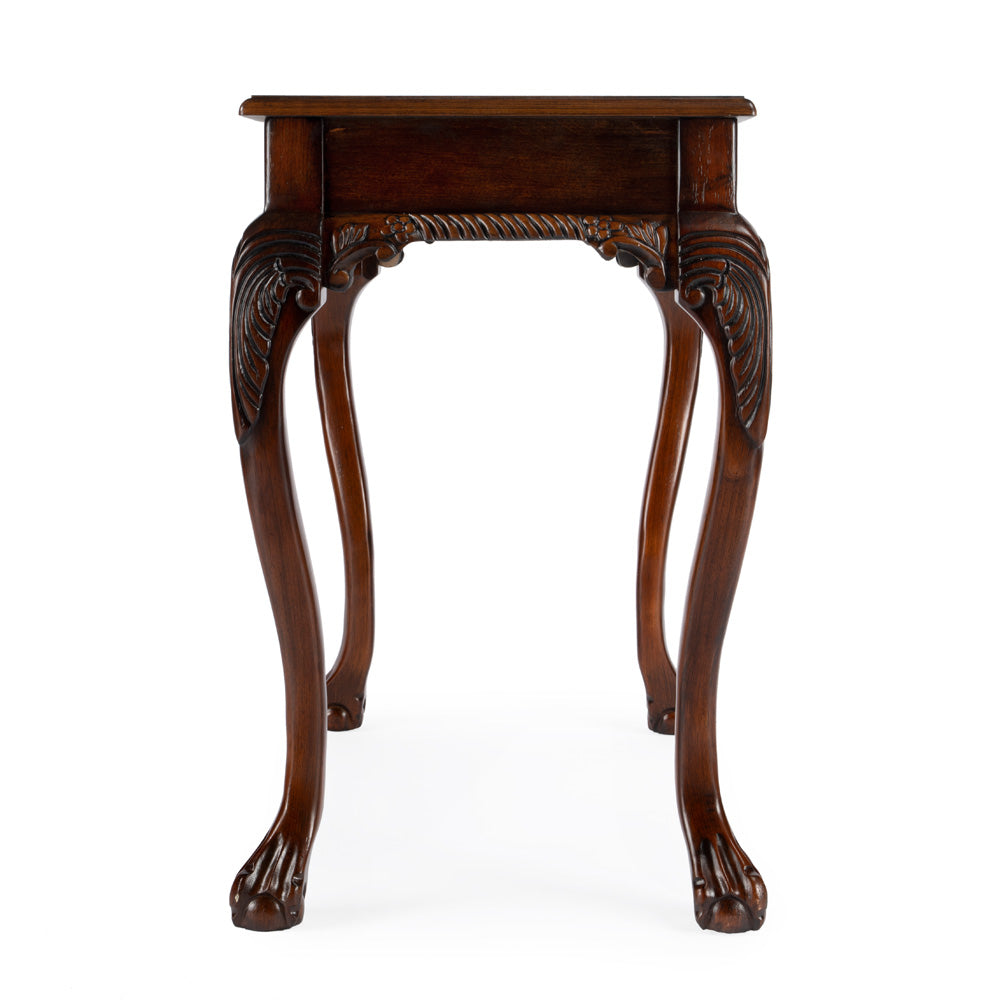 Butler Specialty Company - Dupree 35 in. W Rectangular Wood 1 Drawer Writing Desk, Dark Brown - 6042024