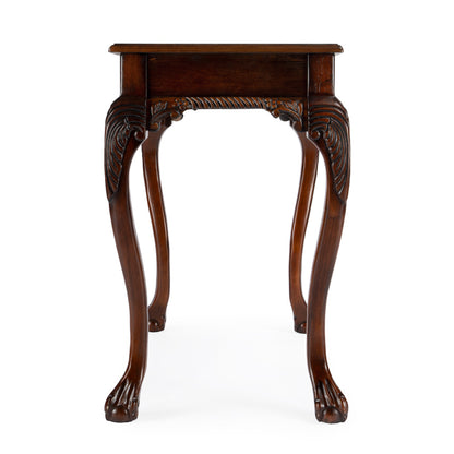 Butler Specialty Company - Dupree 35 in. W Rectangular Wood 1 Drawer Writing Desk, Dark Brown - 6042024