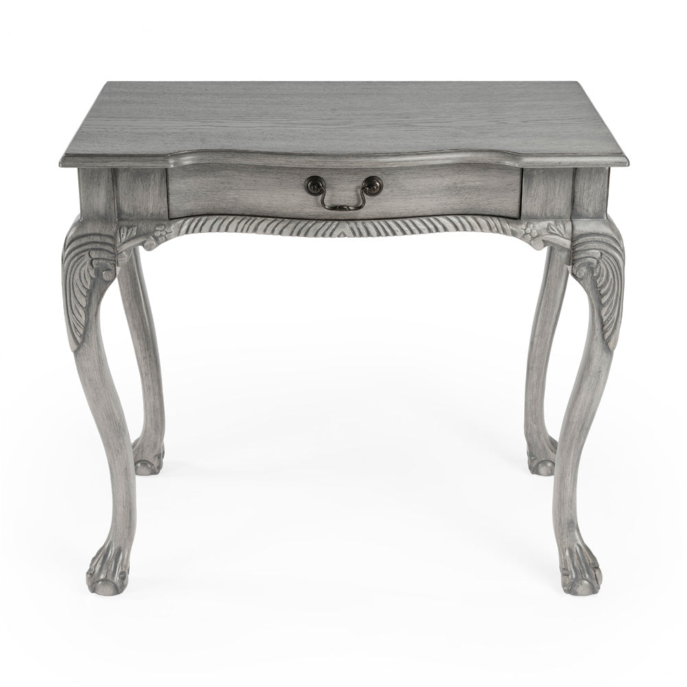 Butler Specialty Company - Dupree 35 in. W Rectangular Wood 1 Drawer Writing Desk, Gray - 6042418