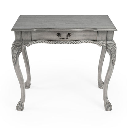 Butler Specialty Company - Dupree 35 in. W Rectangular Wood 1 Drawer Writing Desk, Gray - 6042418