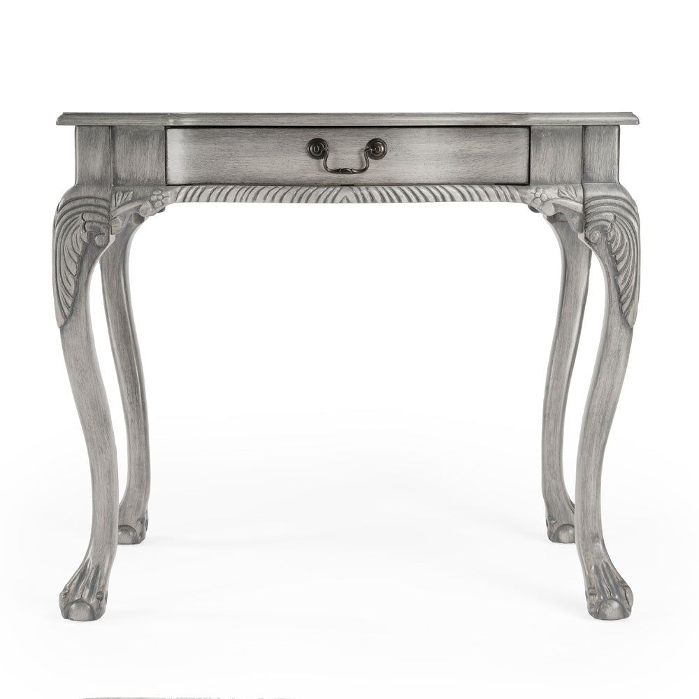 Butler Specialty Company - Dupree 35 in. W Rectangular Wood 1 Drawer Writing Desk, Gray - 6042418