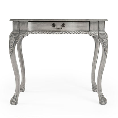 Butler Specialty Company - Dupree 35 in. W Rectangular Wood 1 Drawer Writing Desk, Gray - 6042418