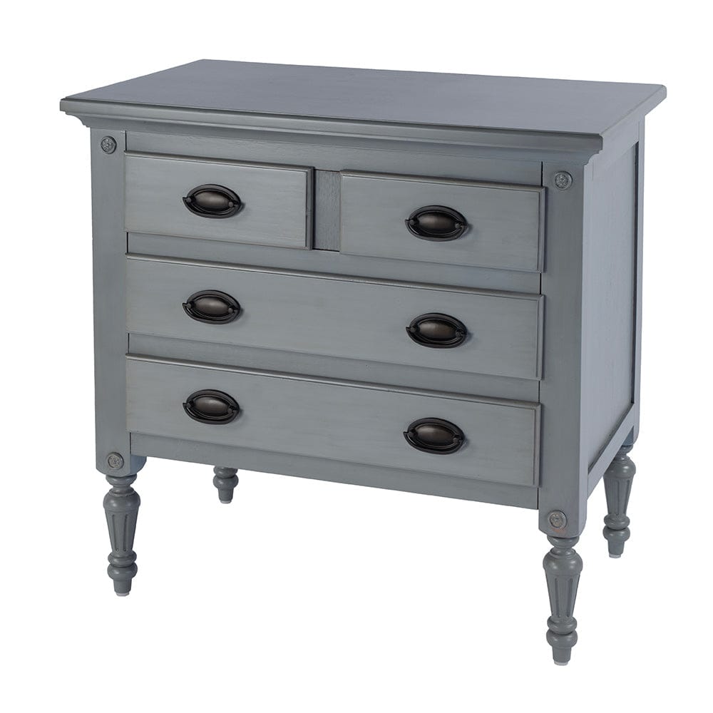 Butler Specialty Company - Easterbrook 31.5 in. W Rectangular Wood 4 Drawer Accent Chest, Gray - 9306329 View 1
