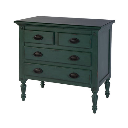 Butler Specialty Company - Easterbrook 31.5 in. W Rectangular Wood 4 Drawer Accent Chest, Green - 9306052 View 1