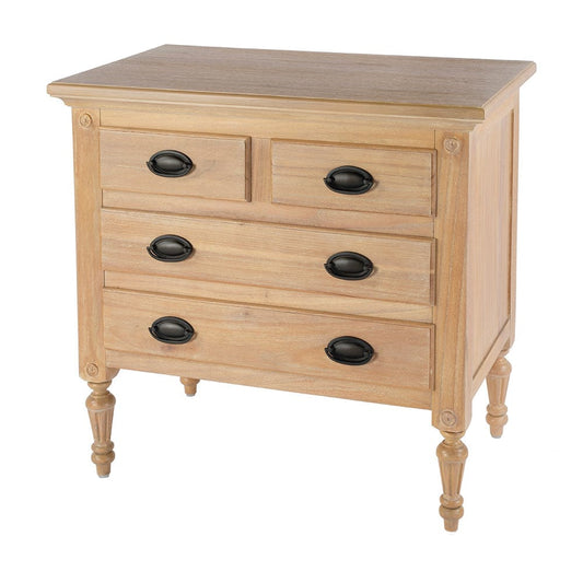 Butler Specialty Company - Easterbrook 31.5 in. W Rectangular Wood 4 Drawer Accent Chest, Natural - 9306312 View 1