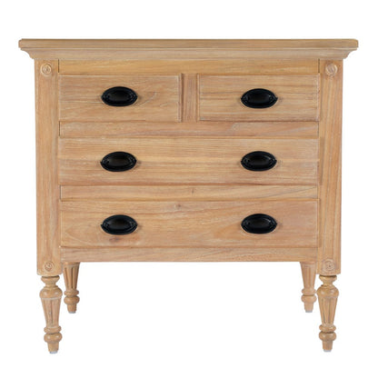 Butler Specialty Company - Easterbrook 31.5 in. W Rectangular Wood 4 Drawer Accent Chest, Natural - 9306312 View 3
