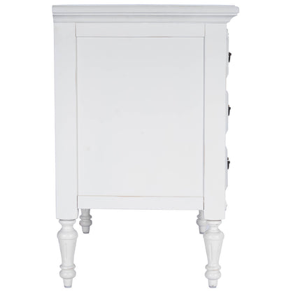 Butler Specialty Company - Easterbrook 31.5 in. W Rectangular Wood 4 Drawer Accent Storage Chest, White - 9306288