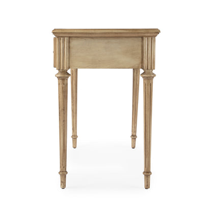 Butler Specialty Company - Edmund 38 in. W Rectangular Wood 3 Drawer Writing Desk, Beige - 3746424