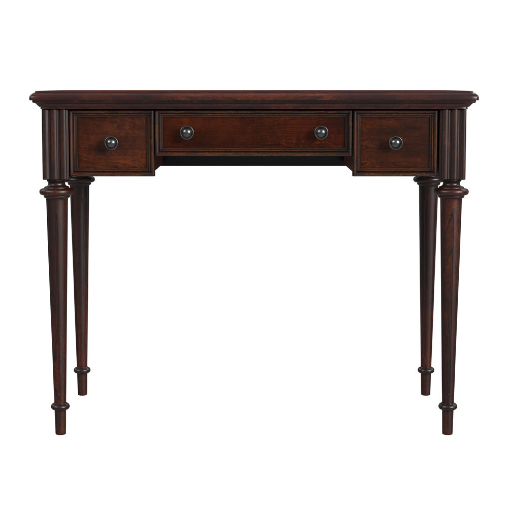 Butler Specialty Company - Edmund 38 in. W Rectangular Wood 3 Drawer Writing Desk, Dark Brown - 3746024