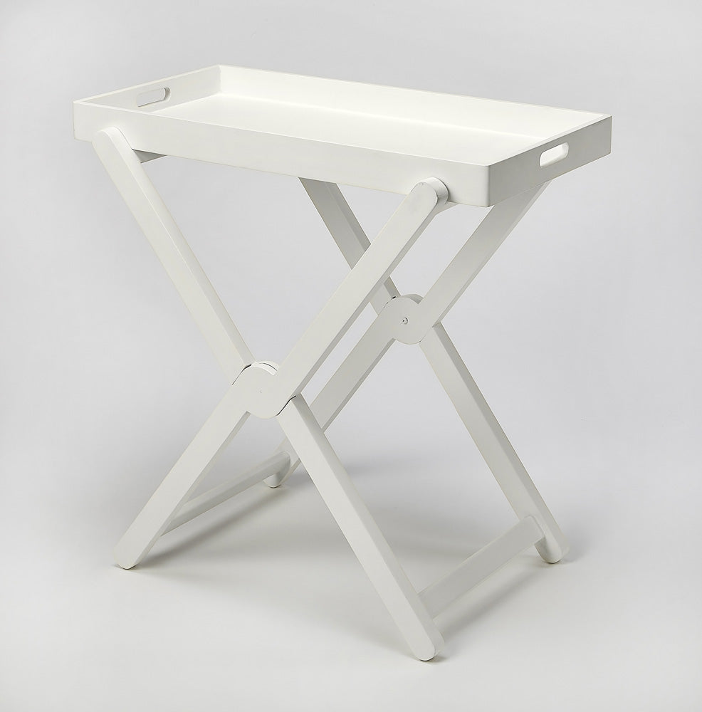 Butler Specialty Company - Edna Tray Table, White - 5360288
