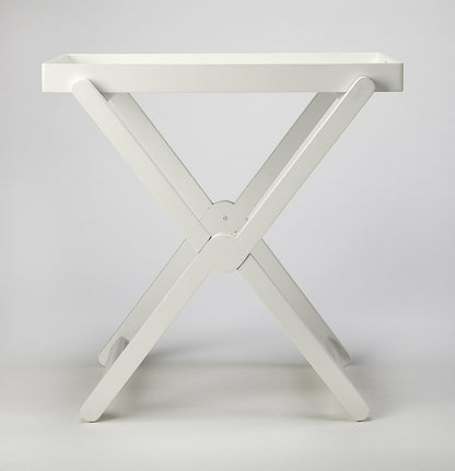 Butler Specialty Company - Edna Tray Table, White - 5360288