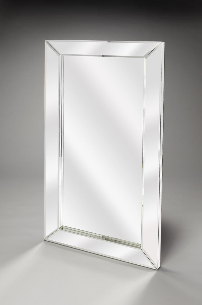 Butler Specialty Company - Emerson 59 in. H x 31.5 in. W Rectangular Mirror & Wood Wall Mirror, Clear - 4214146