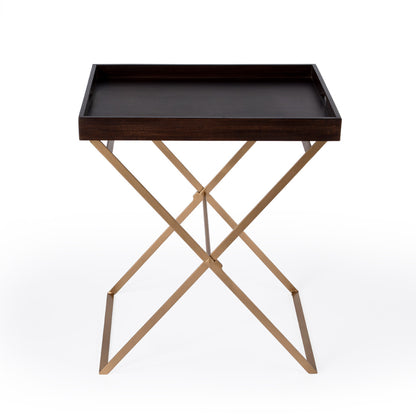 Butler Specialty Company - Emma Cross Legs Tray Side Table, Multi - 5630025