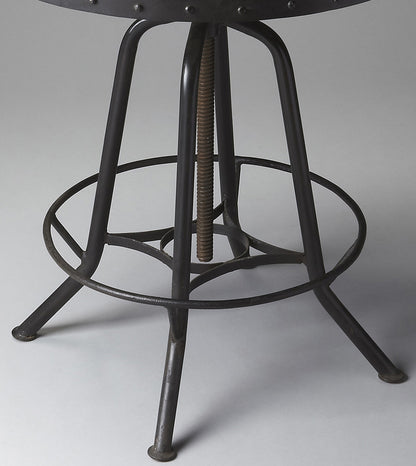 Butler Specialty Company - Englewood 29 in. W Round Iron Hall/Pub Table, Black - 1200025