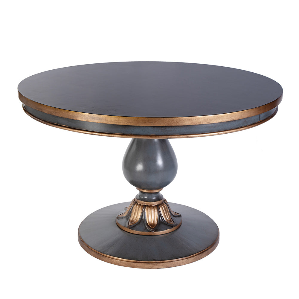 Butler Specialty Company - Evie 48 in. W Round Wood Single Pedestal Dining Table, Pastel Blue - 5716483 View 1