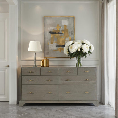 Butler Specialty Company - Faro 55 in. W Rectangular Wood 8 Drawer Dresser, Gray - 5902496 view 4