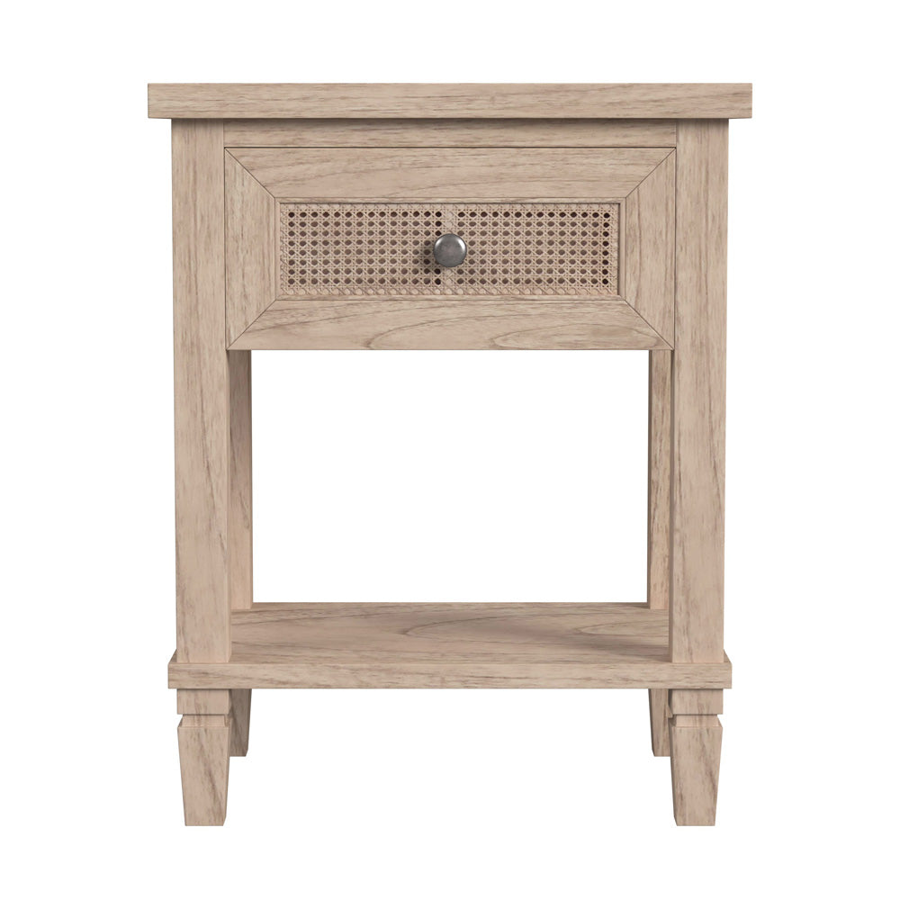 Butler Specialty Company - Flagstaff 20 in. W Rectangular Cane 1 Drawer Nightstand, Natural - 5758449