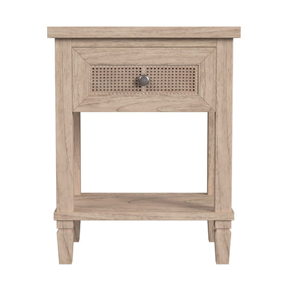 Butler Specialty Company - Flagstaff 20 in. W Rectangular Cane 1 Drawer Nightstand, Natural - 5758449