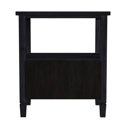 Butler Specialty Company - Flagstaff 25 in. W Cane 1 Drawer Nightstand, Black - 5727432