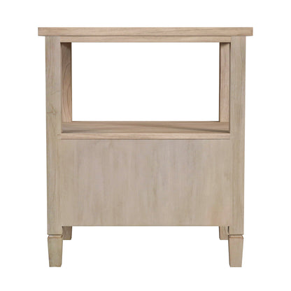 Butler Specialty Company - Flagstaff 25 in. W Cane 1 Drawer Nightstand, Natural - 5727449