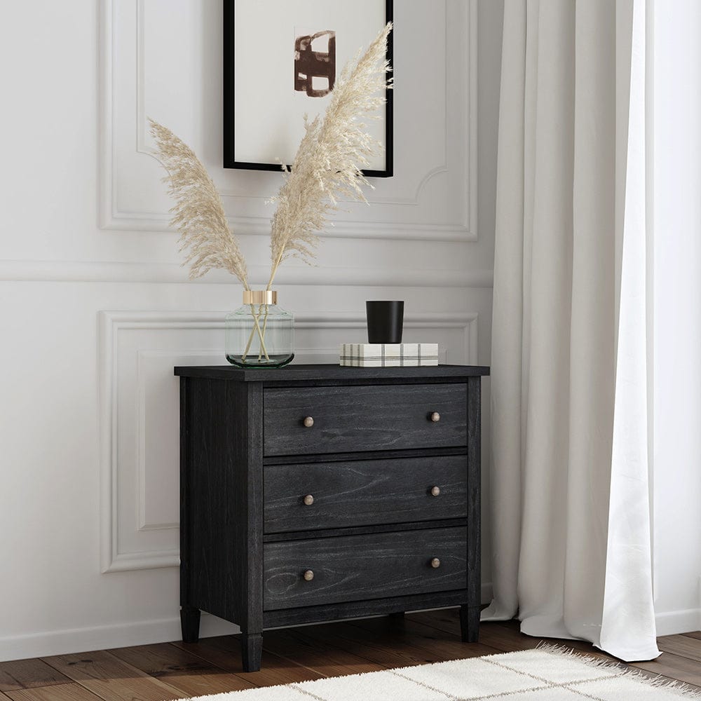 Butler Specialty Company - Flagstaff 3-Drawer Dresser, Black - 5726432 View 5