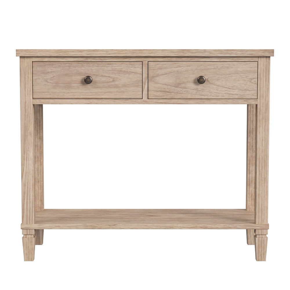 Butler Specialty Company - Flagstaff 36 in. W Wood 2 Drawer Console Table, Natural - 5729449