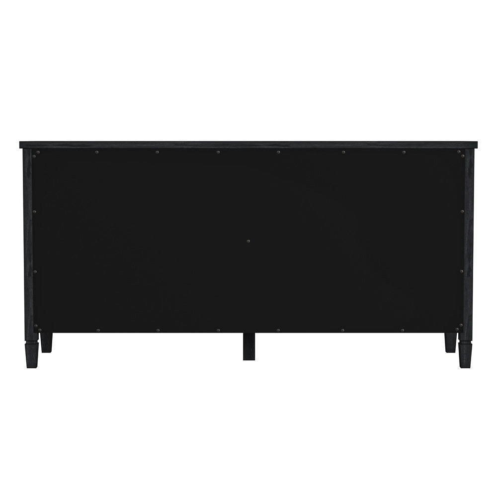 Butler Specialty Company - Flagstaff 64 in. W 8 Drawer Wood Dresser, Black - 5730432