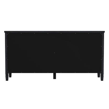 Butler Specialty Company - Flagstaff 64 in. W 8 Drawer Wood Dresser, Black - 5730432