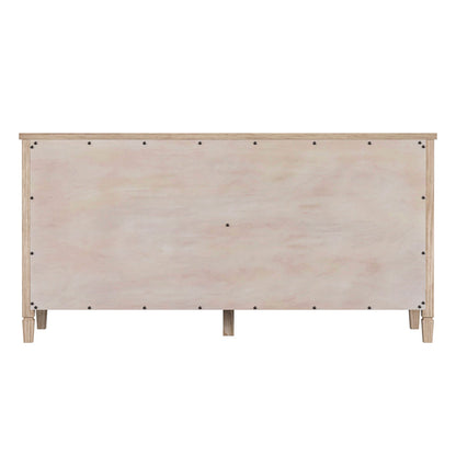 Butler Specialty Company - Flagstaff 64 in. W 8-Drawer Wood Dresser, Natural - 5730449