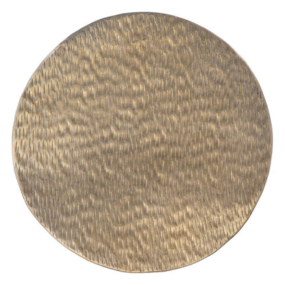 Butler Specialty Company - Flen 12 in. W Round Aluminum Modern End Table  - Silver - 5932226 view 3