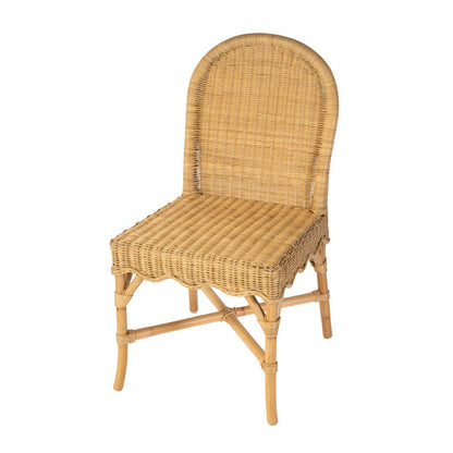 Butler Specialty Company - Flora 18.5 in. Seat Height Rattan Dining Side Chair, Natural - 5980404 view 1