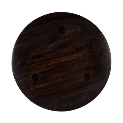 Butler Specialty Company - Fluornoy 14 in. W Round Wood Side Table, Dark Brown - 2773117