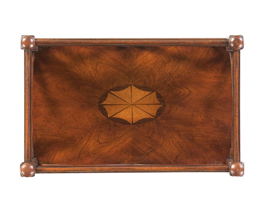 Butler Specialty Company - Foster 19 in. W Rectangular Wood 2 Tier Bar Cart, Dark Brown - 1565024