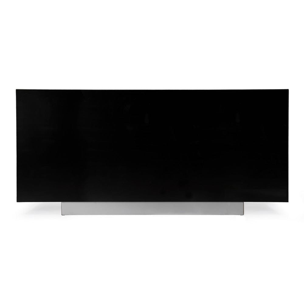 Butler Specialty Company - Francois 70.5 in. W Leather & Wood Buffet/Sideboard with 2 Doors, 1 Interior Drawer and 5 Interior Shelves, Silver - 3736435