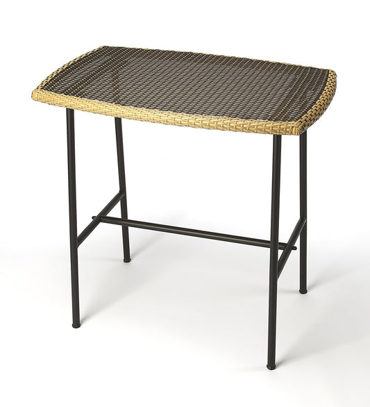 Butler Specialty Company - Freeport Rattan & Iron 36.5"W Pub Table, Multi - 4476035_CLOSEOUT